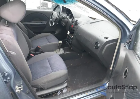 2007 Chevrolet Aveo Ls из США, поврежденный, VIN KL1TD666X7B780580